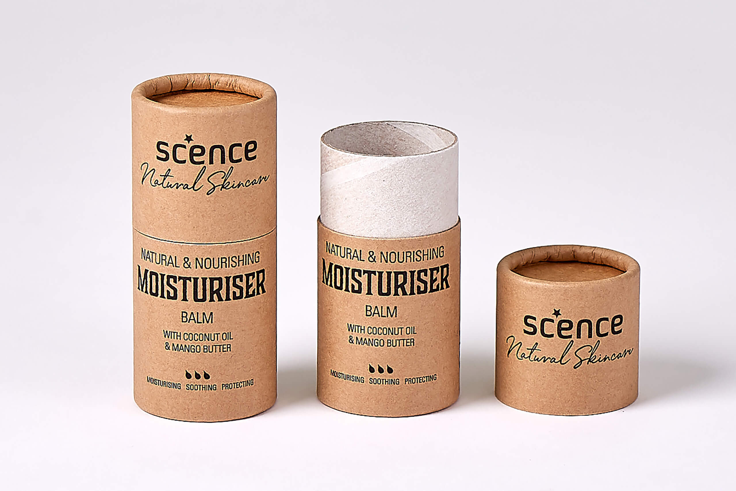 scence card tube packaging